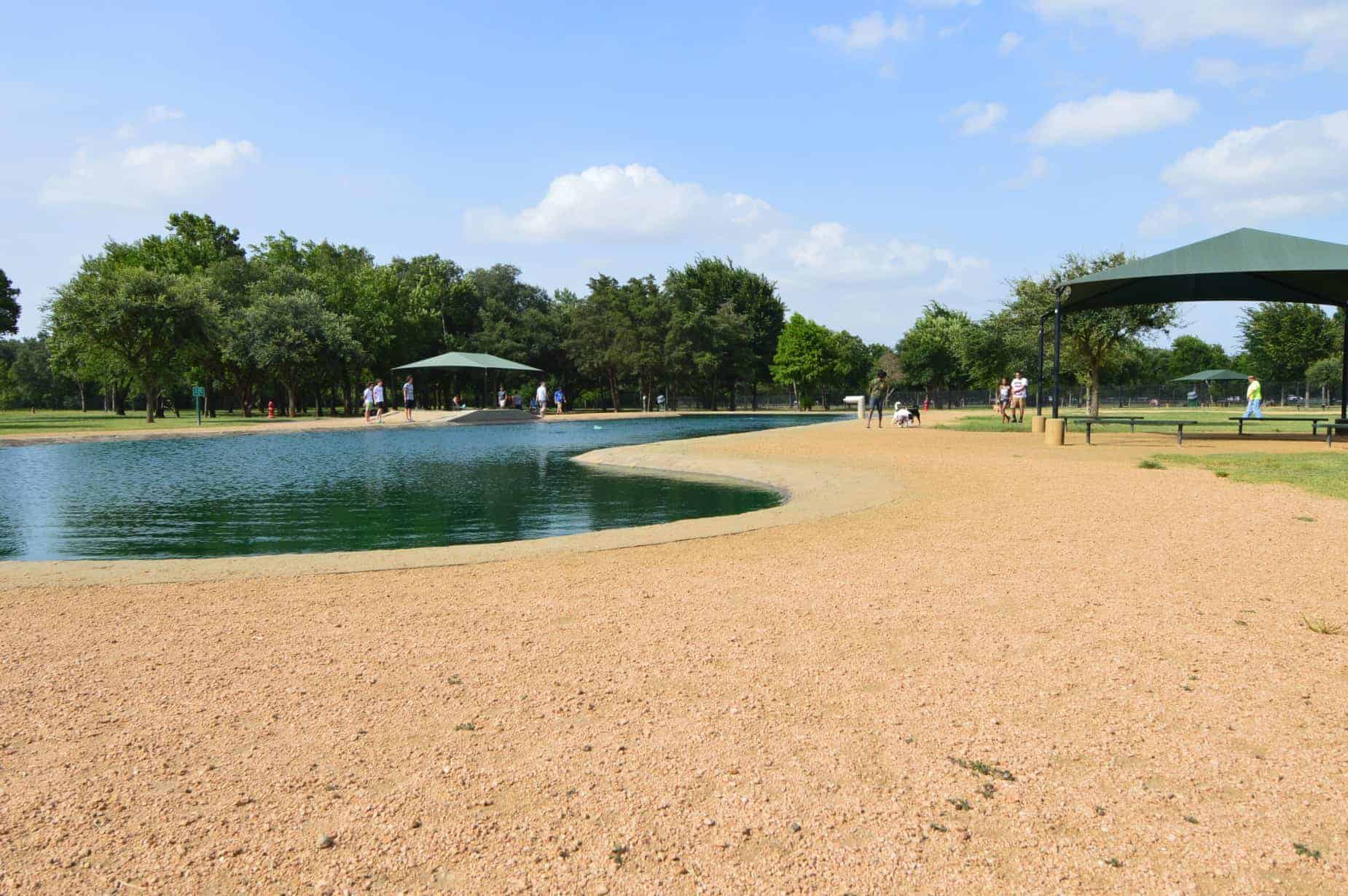 Congressman Bill Archer Dog Park Dog Pool in Houston TX