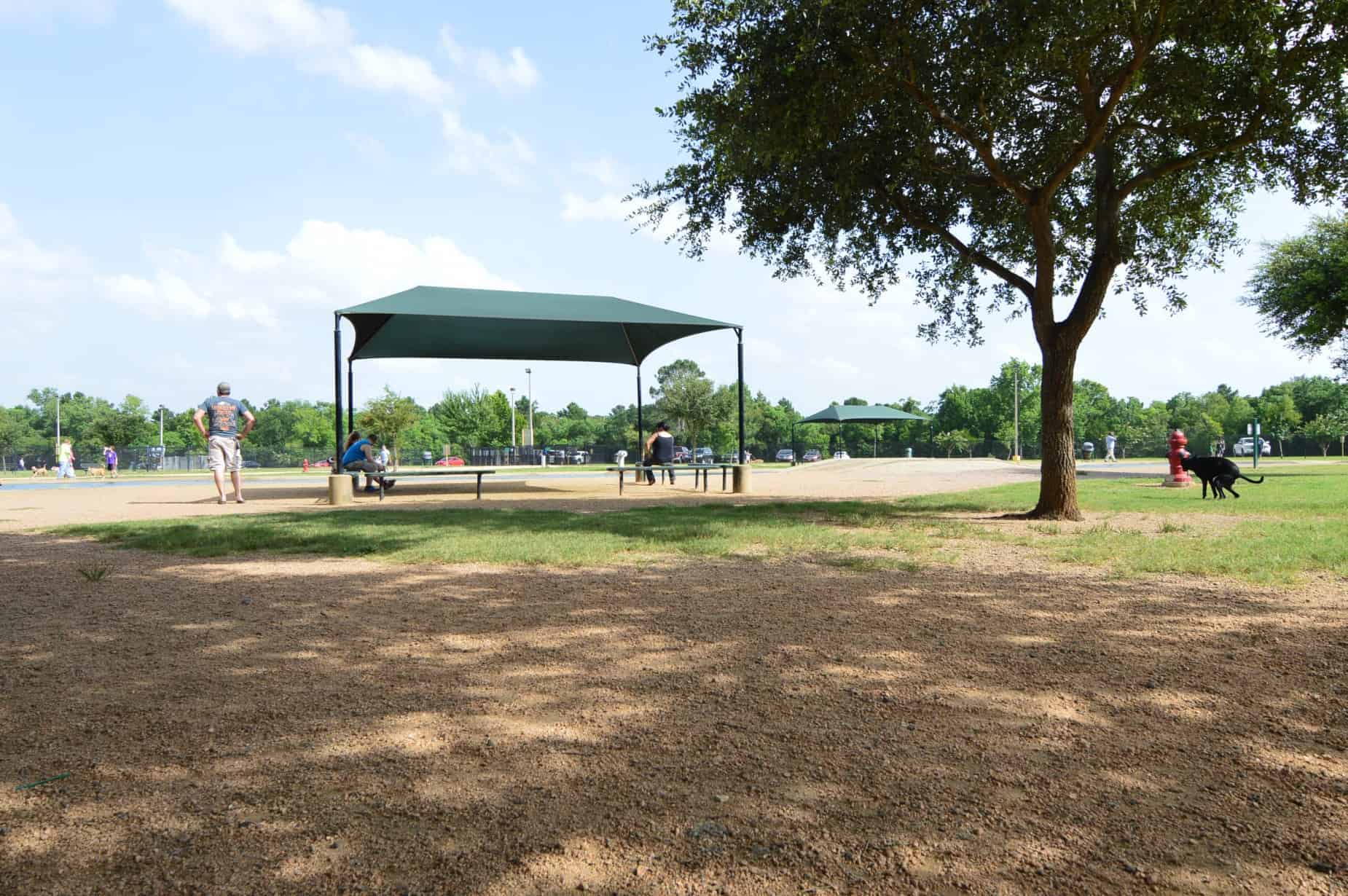 Congressman Bill Archer Dog Park Pavilion by Pool in Houston TX