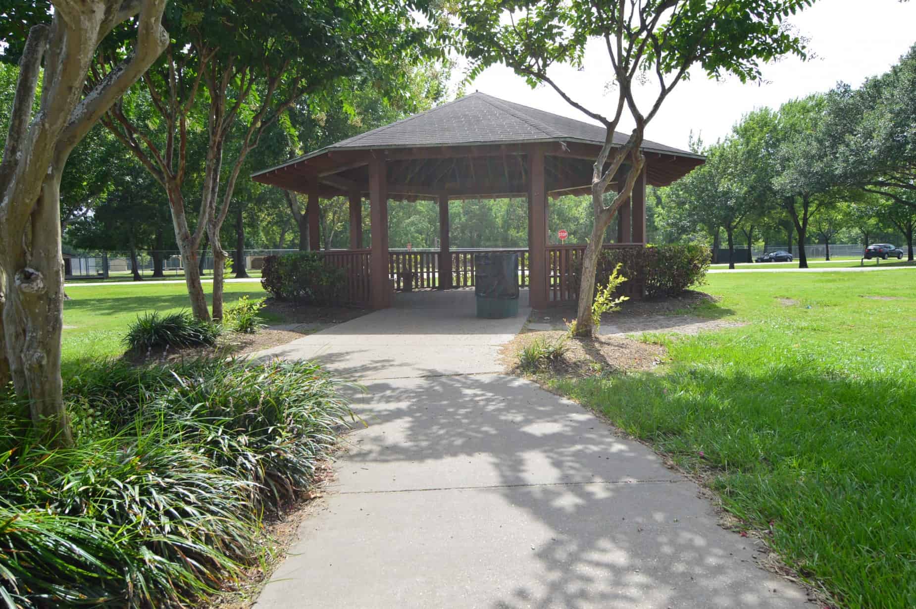 Bear Creek Park Pavilion in Houston TX