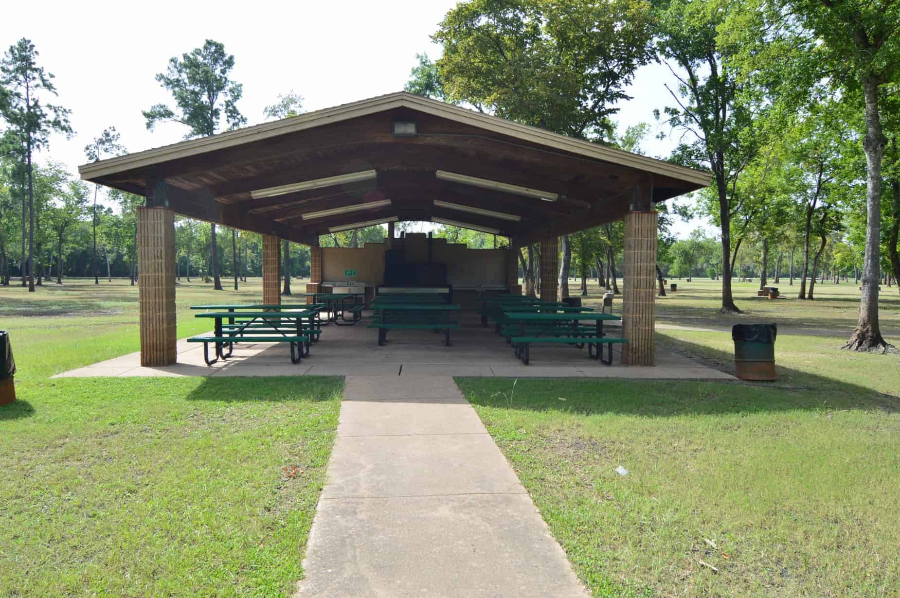 Bear Creek Park Pavilion in Houston TX