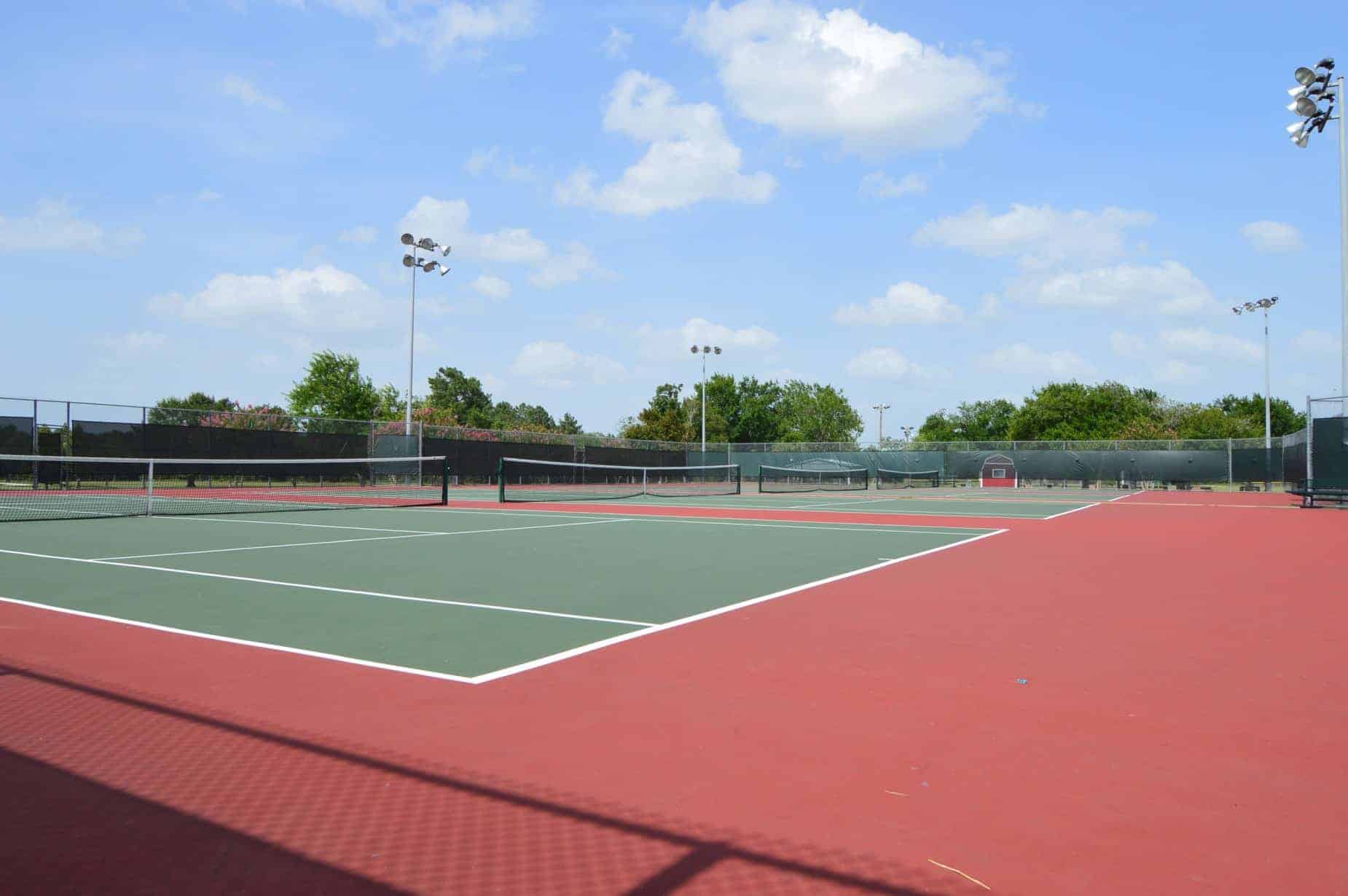 Bear Creek Tennis Courts in Houston TX