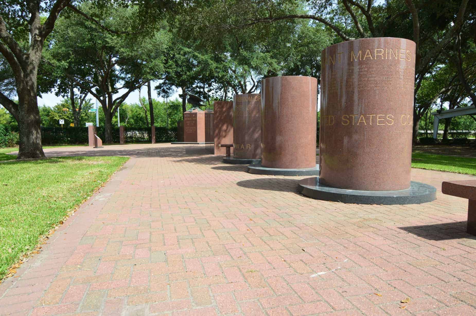 Bear Creek War Memorial in Houston TX