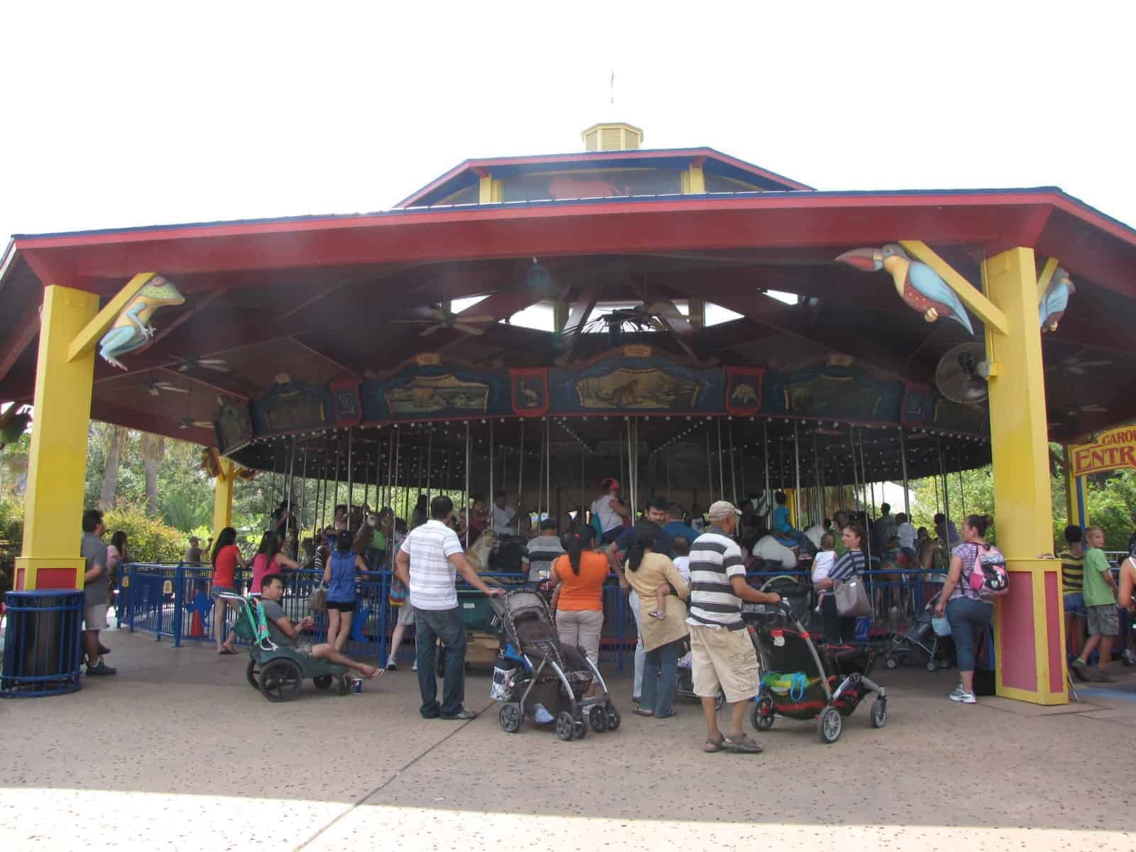 Childrens Zoo Carousel in Houston TX