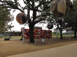 Discovery Green Art in the Park in Downtown Houston TX