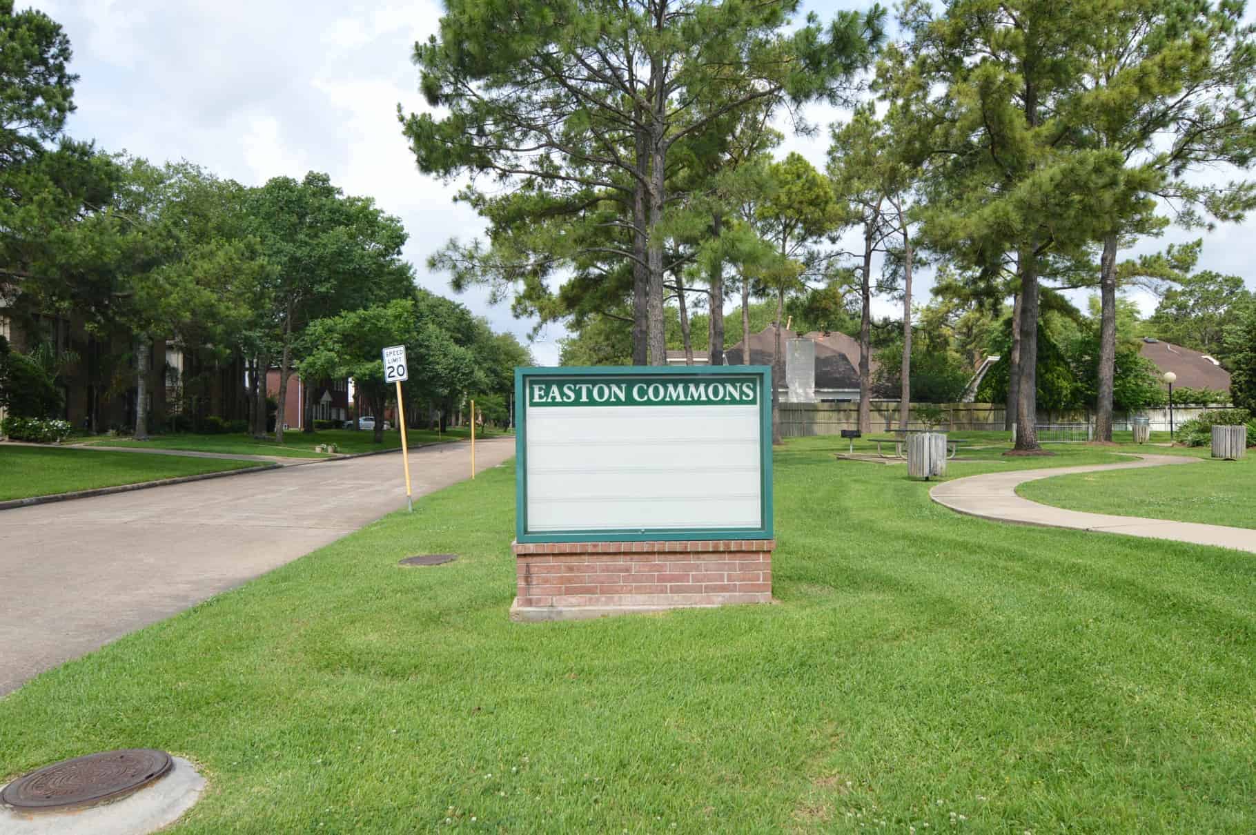 Copperfield Easton Commons Houston TX Sign