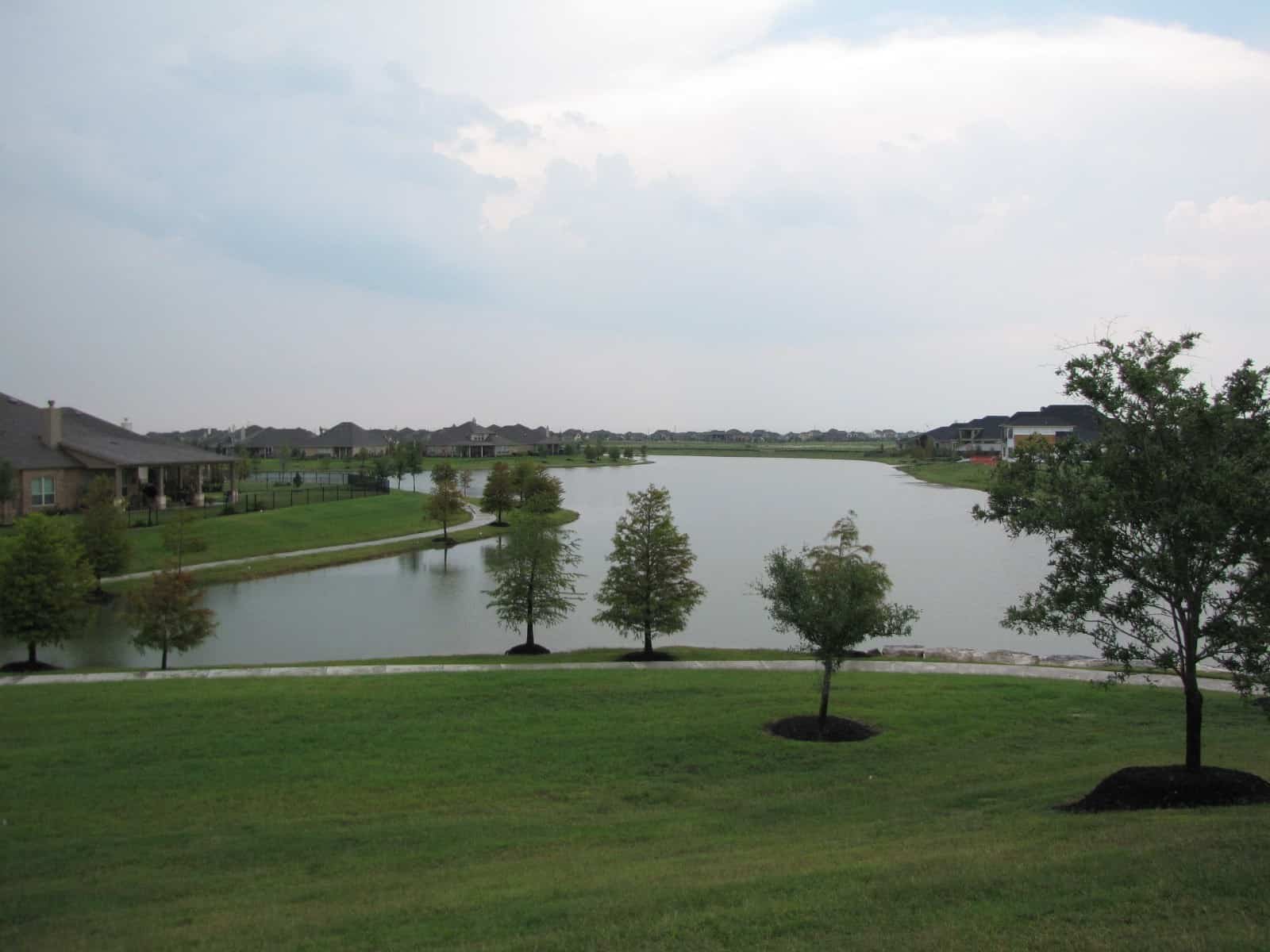 Towne Lake Cypress TX Neighborhood Lake 4