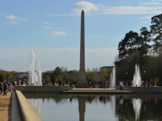 Pioneer Memorial at Hermann Park in Houston TX