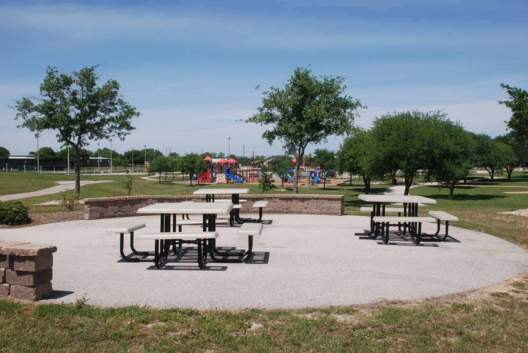 Picnic Area at Hockley Recreational Complex Hockley TX
