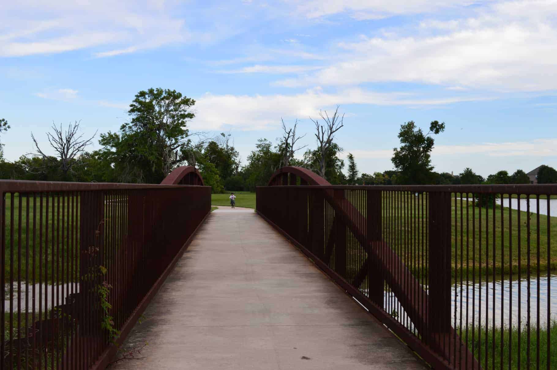 Bridgeland Cypress TX Bridge on Walking Trail 2