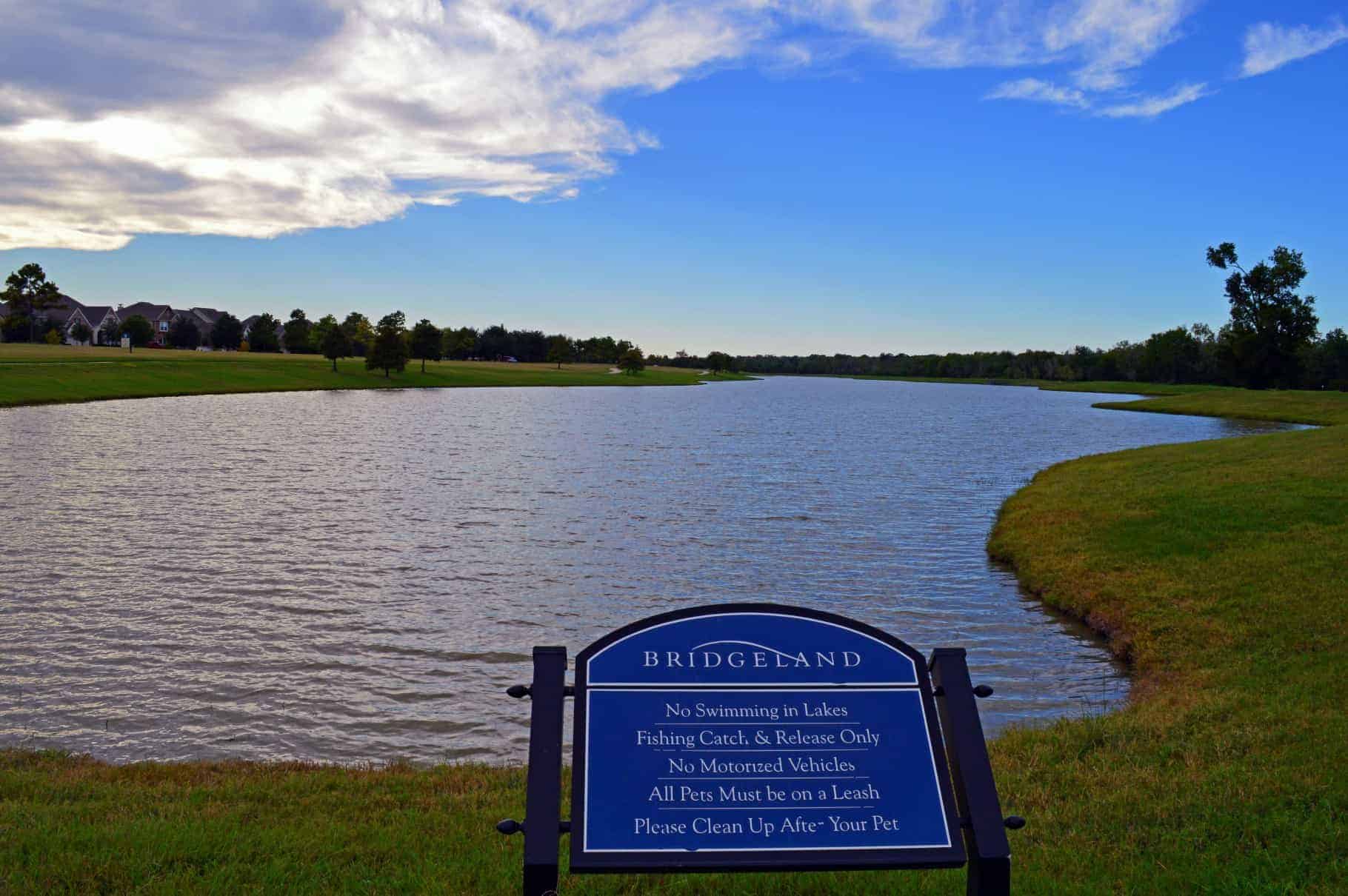 Bridgeland Cypress TX Lake at Meadow Park 1