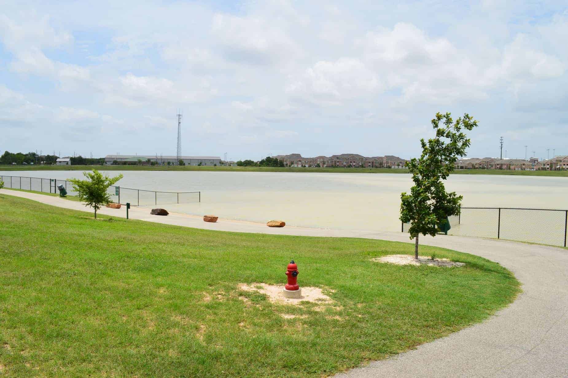 Goforth Park Houston TX small dog park swimming area