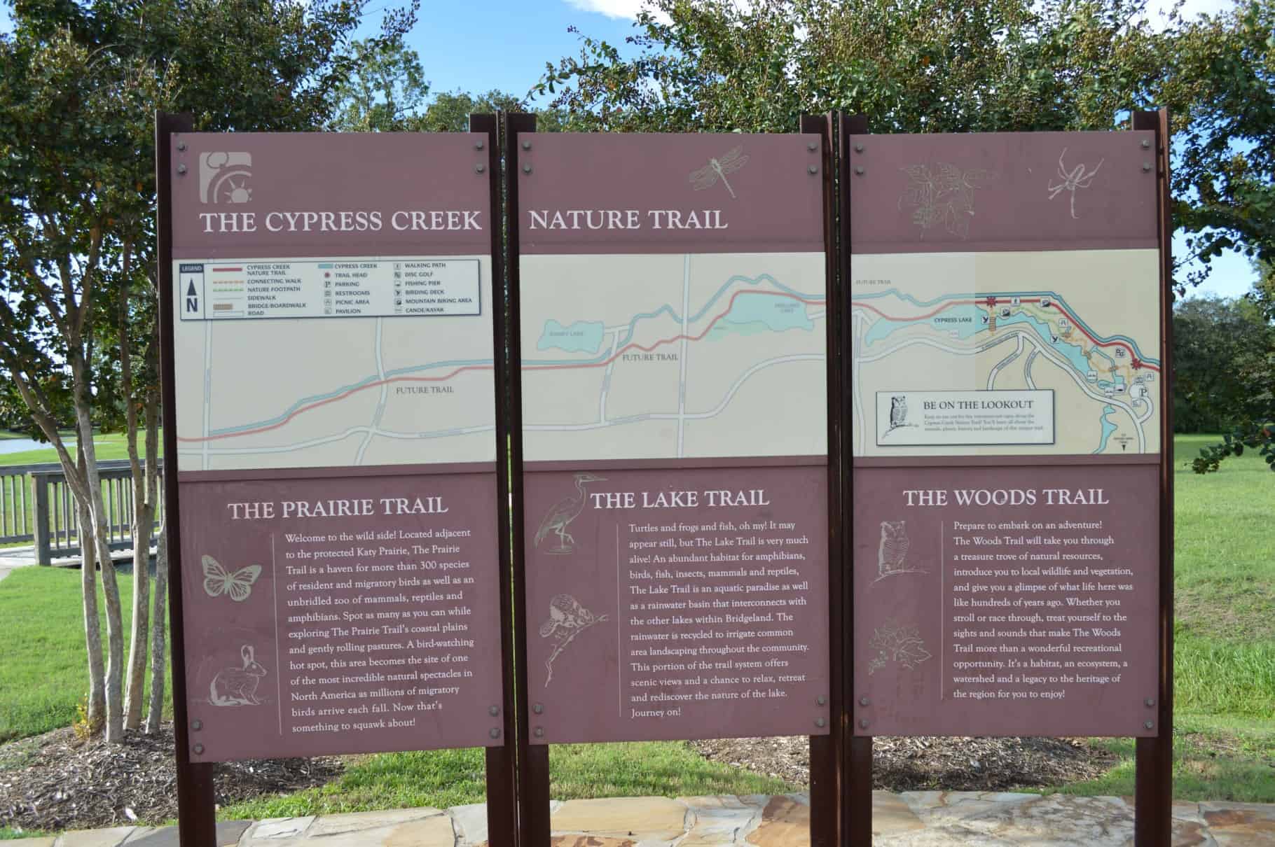 Meadow Park map in Bridgeland Cypress TX