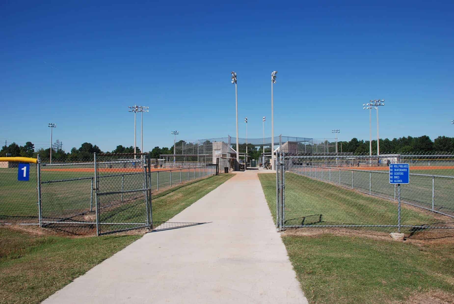 Softball Complex at Dyess Park Cypress TX