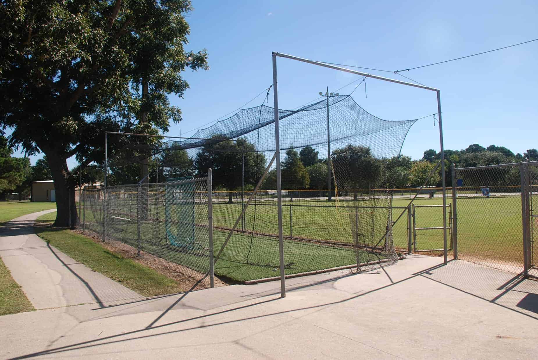 Softball Warm-Up Facility at Dyess Park Cypress TX