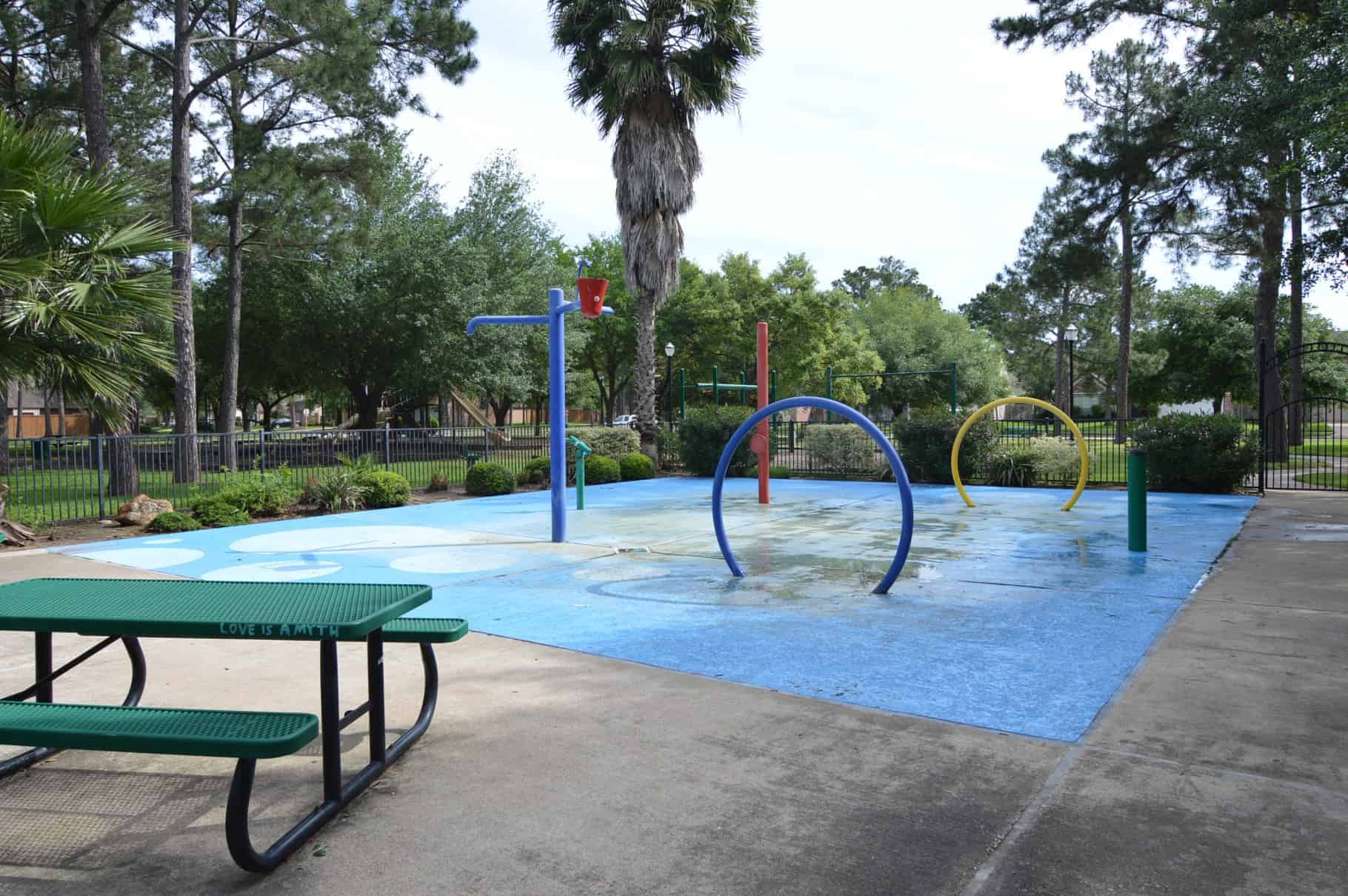 Copperfield Houston TX Southcreek Village Splash Pad Royal Gardens and Park Falls