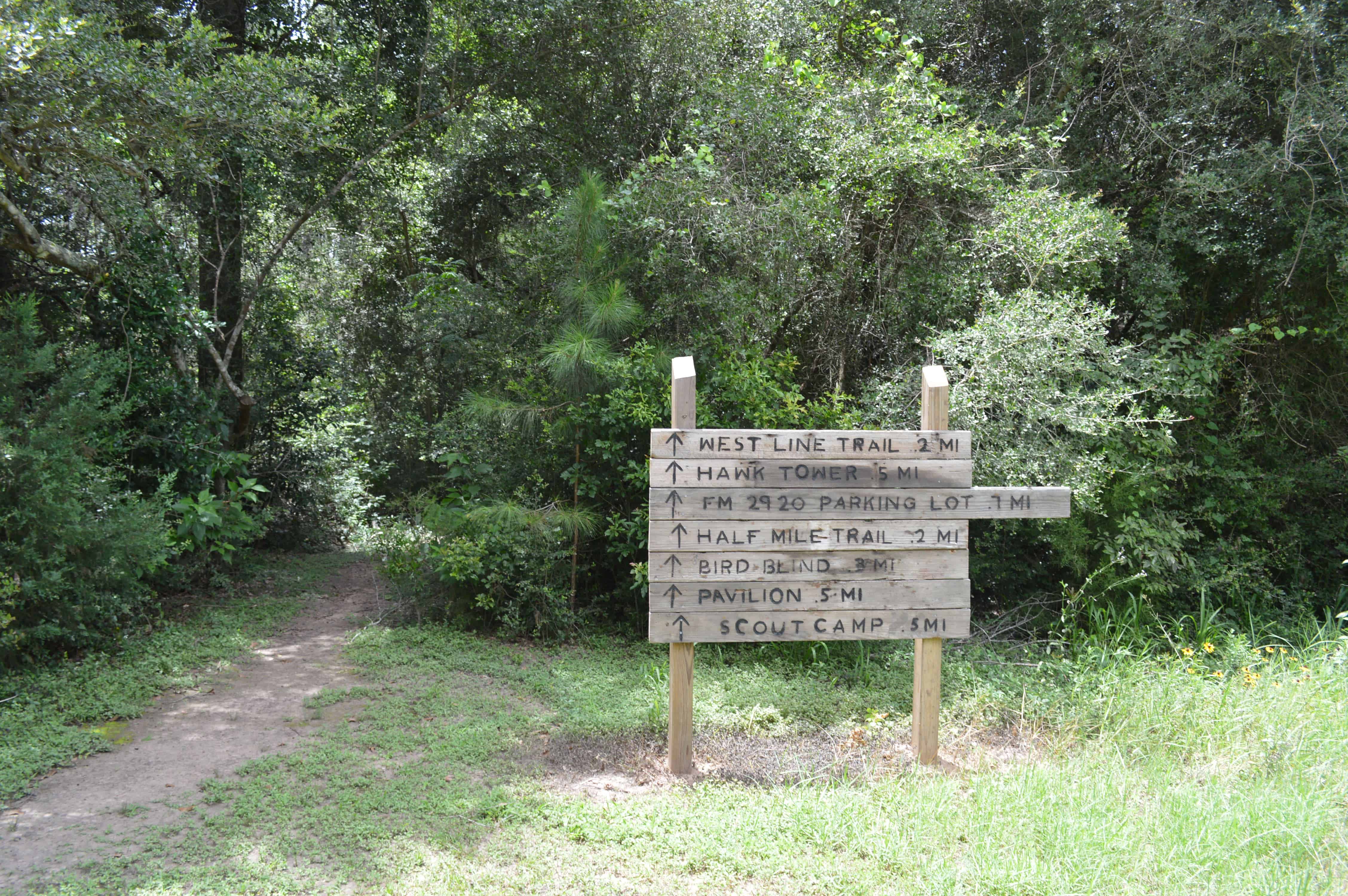 Kleb Woods Nature Preserve Trail Sign