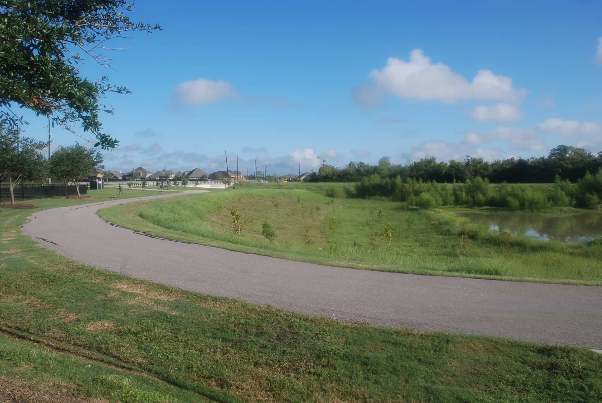 North End of Walking Trail Connecting to Towne Lake