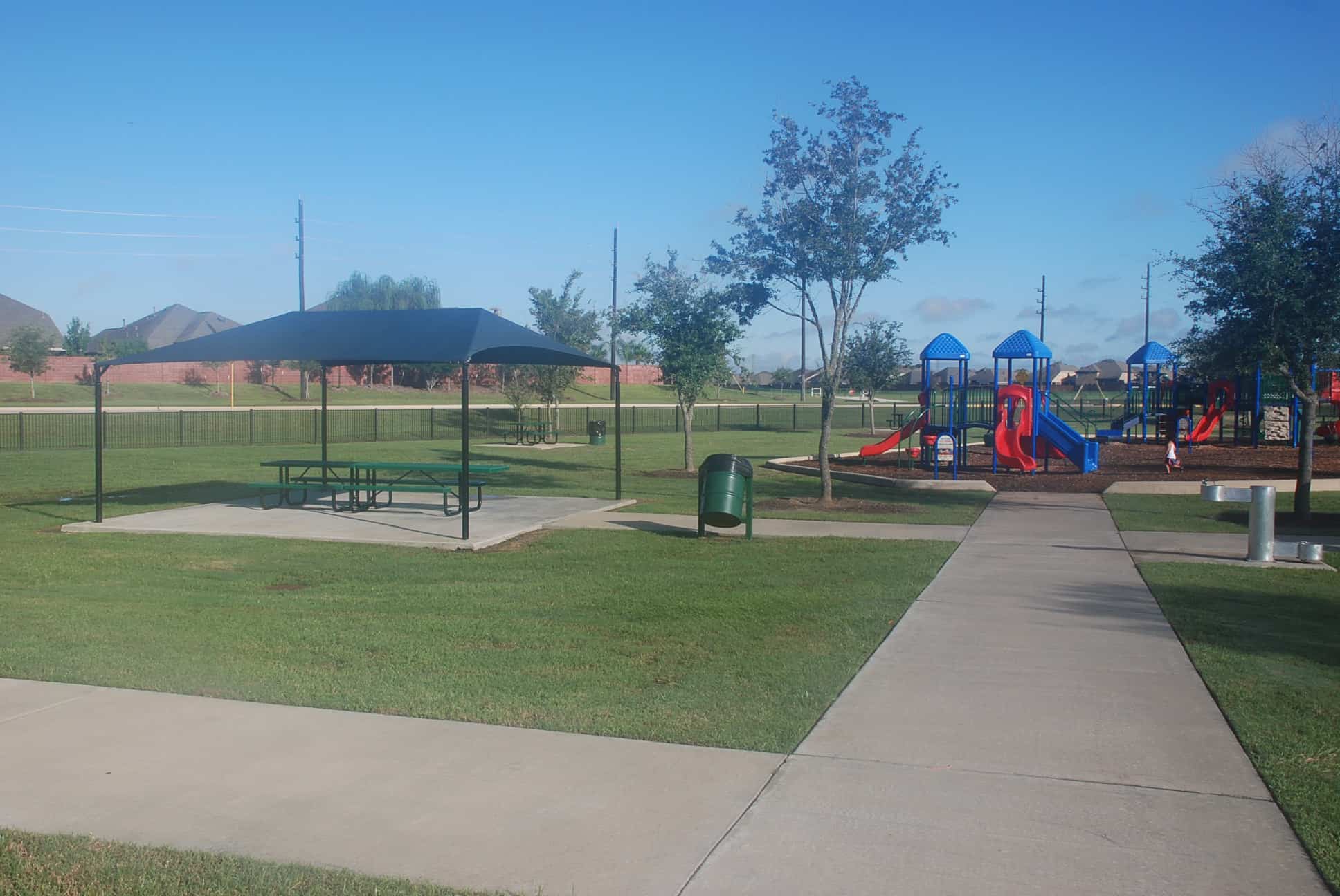 Playground and Covered Picnic Area