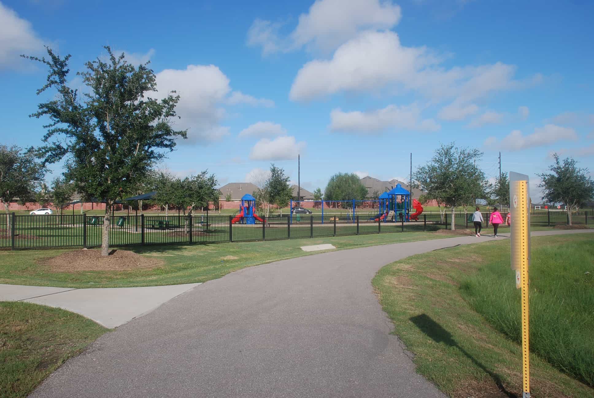 Trail adjacent to Playground