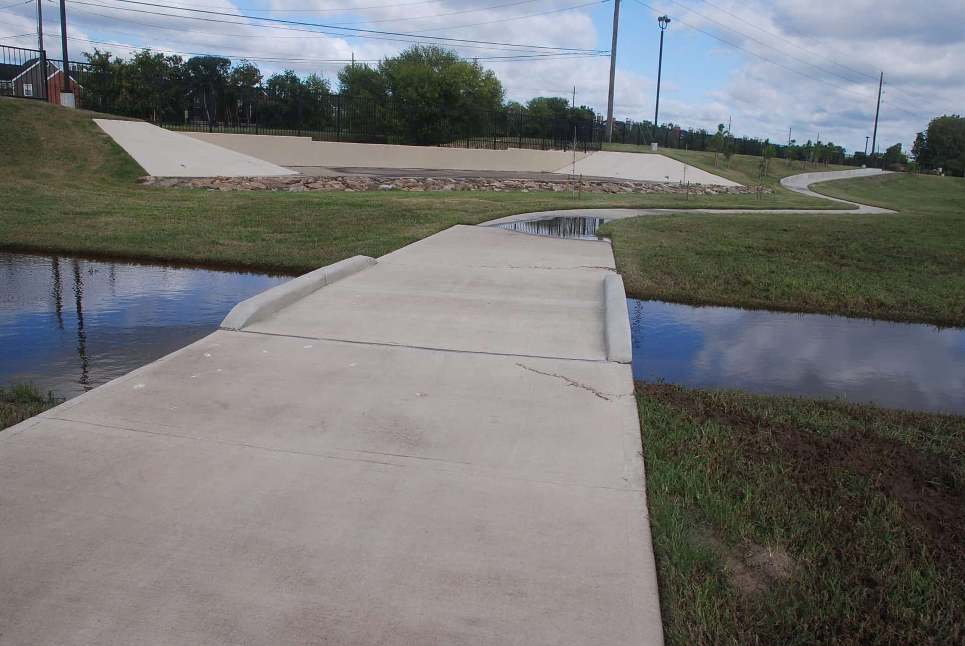 Charles W Austin Park drainage structures