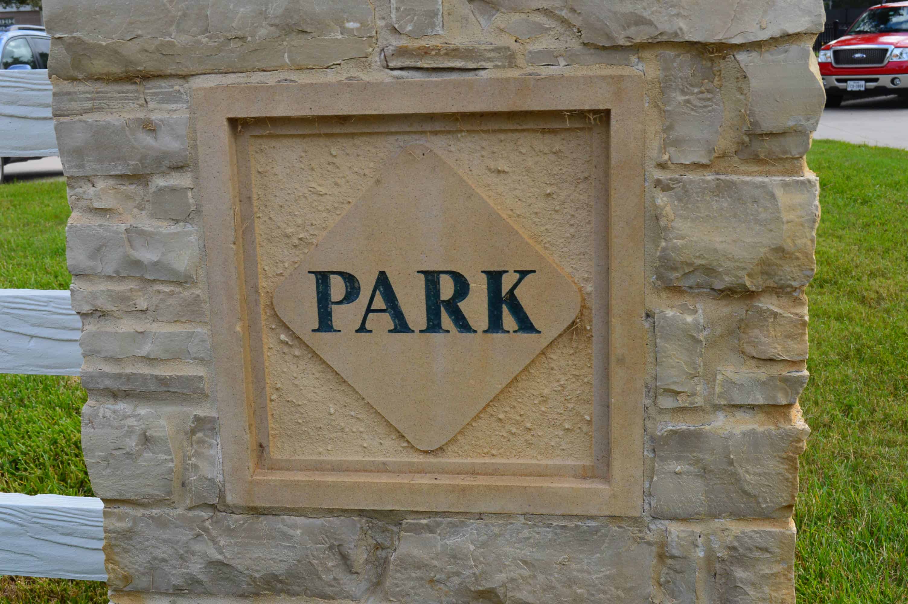 Longwood Village Community Park Sign