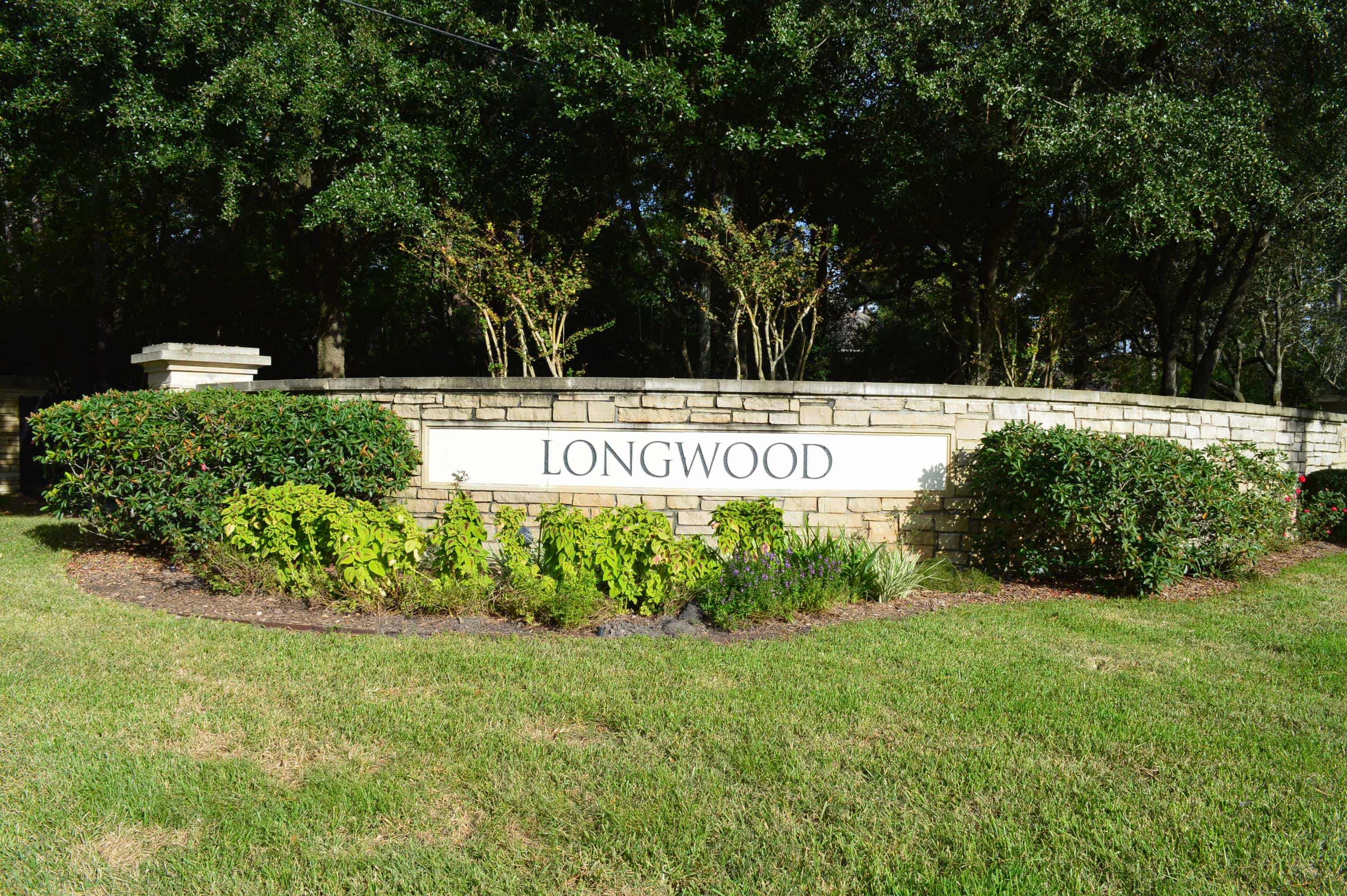 Longwood Village Entrance Sign