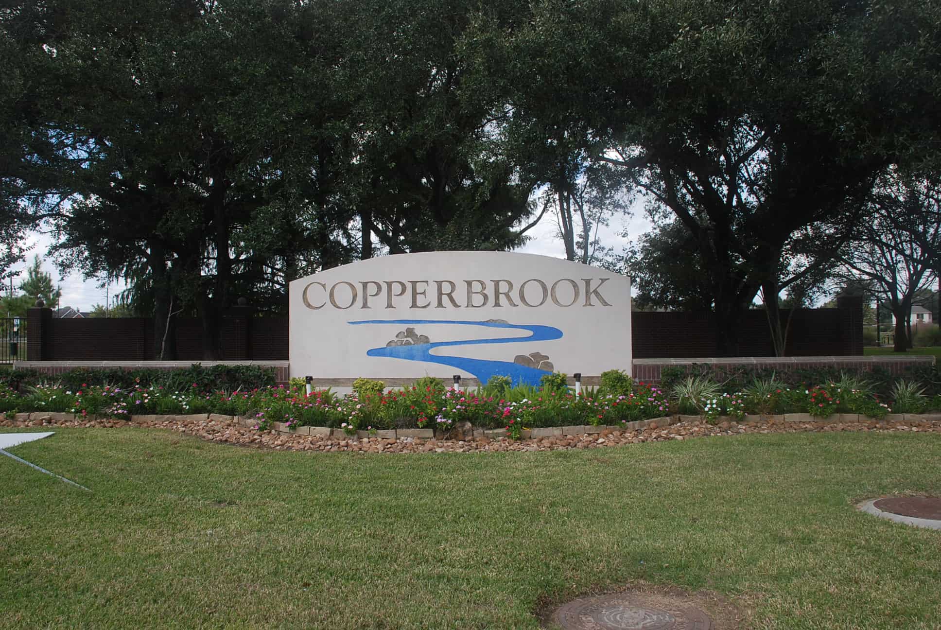 Copperbrook Neighborhood Sign