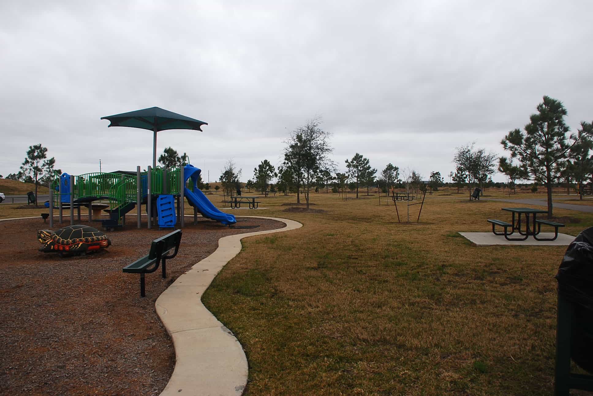 Playground and Picnic Areas at John Paul Landing Park