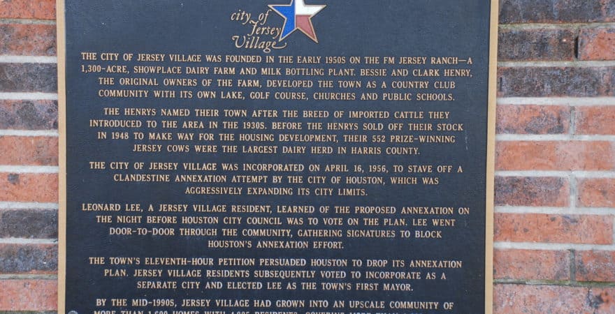 City of Jersey Village History