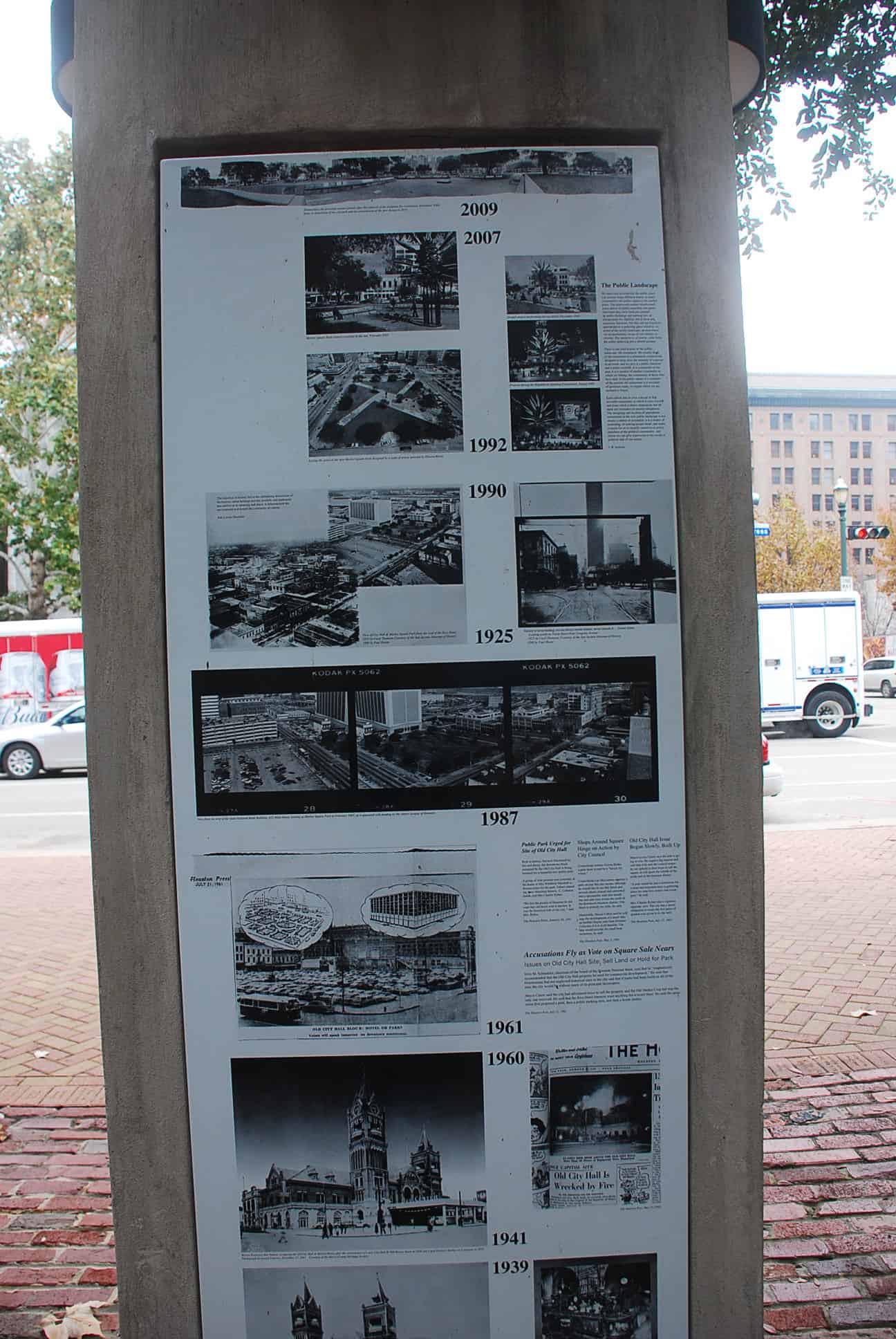 Old Market Square Park Timeline 1939-2009