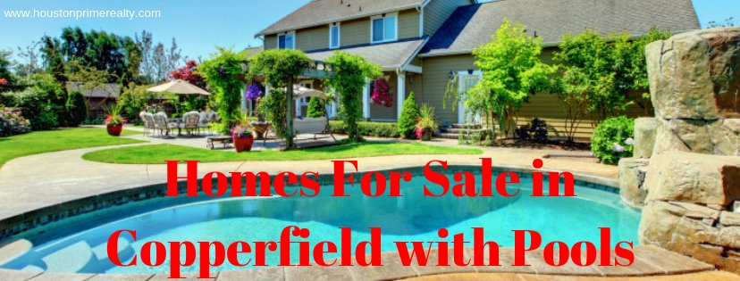 Homes for Sale in Copperfield with Pools
