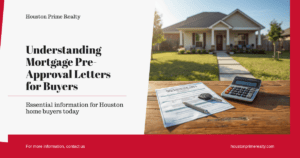 What is a mortgage pre-approval letter — Houston home buyer getting approved to shop for a home