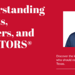 Houston real estate agent, broker, or REALTOR — broker Kevan Pewitt explains the difference in Texas