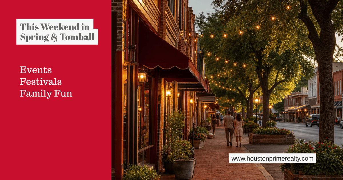 This Weekend in Spring & Tomball — live music, markets and family fun in Spring and Tomball, Texas