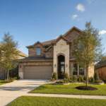 Suburban Houston-area home whose owner qualifies for a Texas homestead exemption