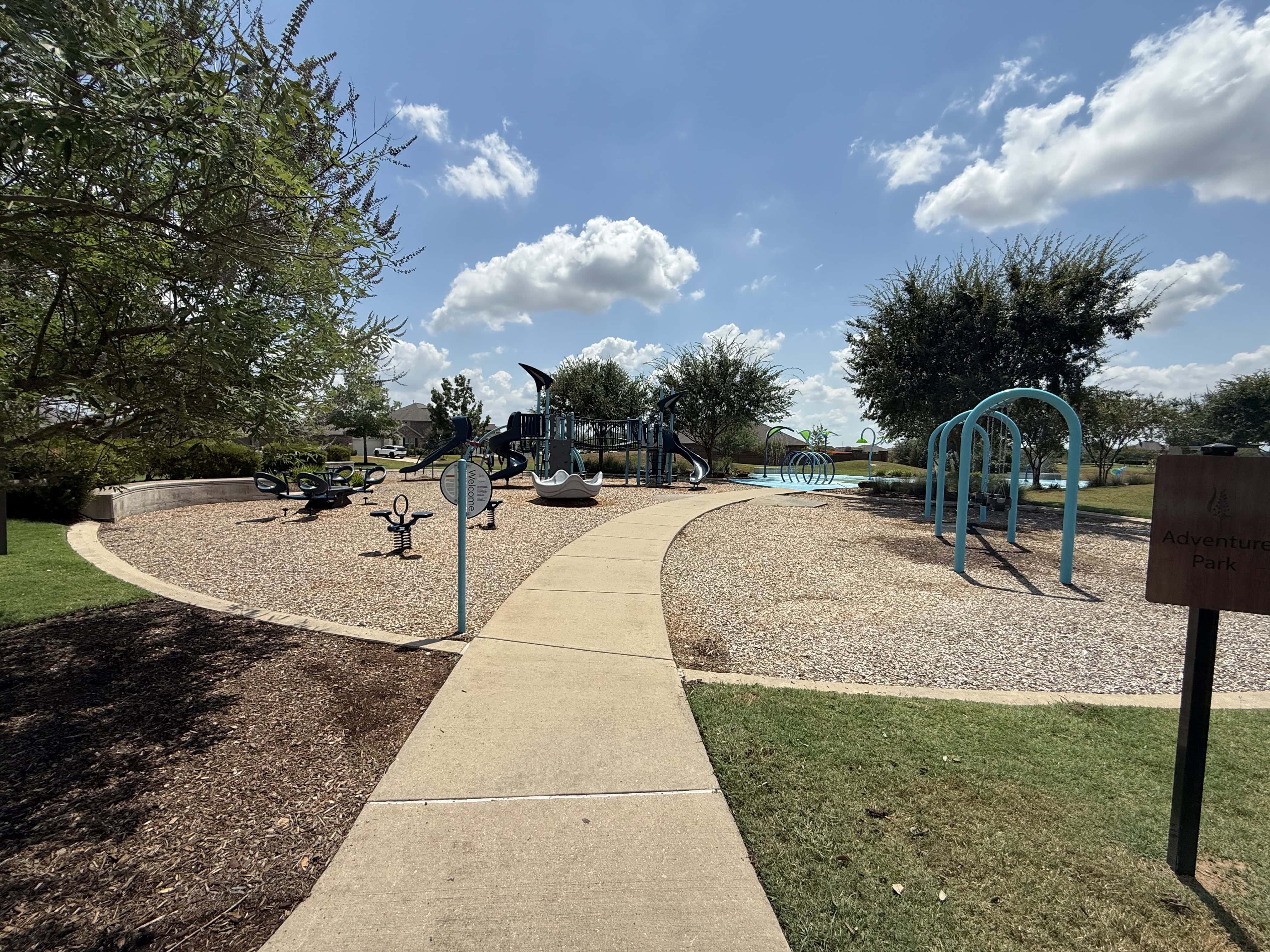 Adventure Park playground in Dellrose, Hockley, TX