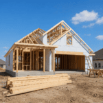 Houston-area home under construction illustrating new construction builder incentives
