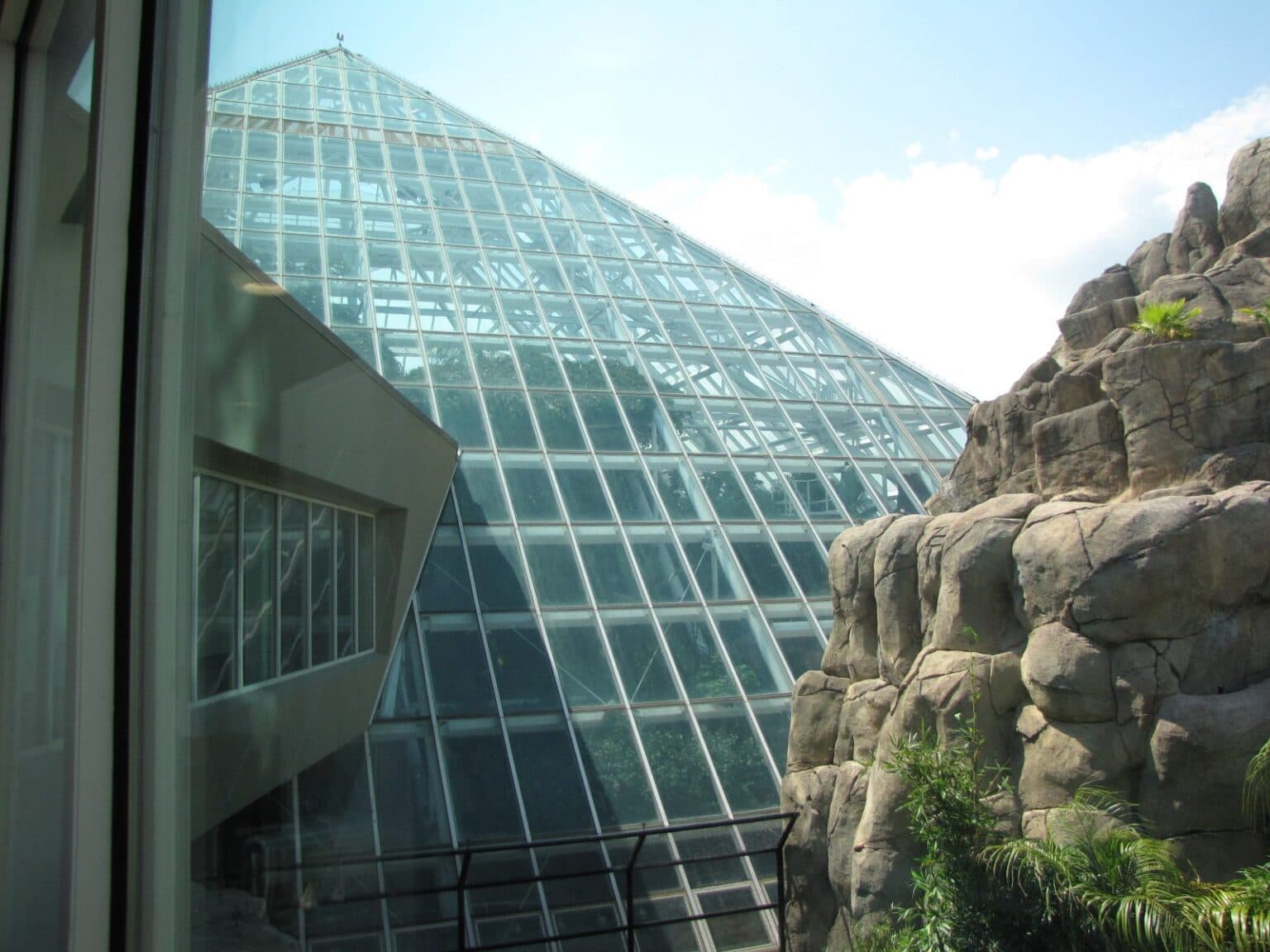 Moody Gardens pyramid in Galveston, TX