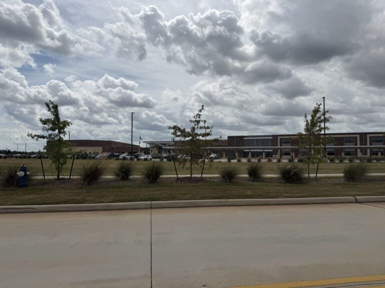 Cross Elementary School from the Sunterra community side, Katy ISD, Katy, TX