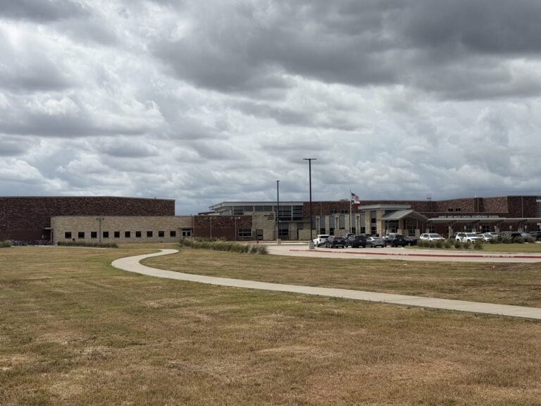 Cross Elementary School campus building in the Sunterra community, Katy ISD, Katy, TX